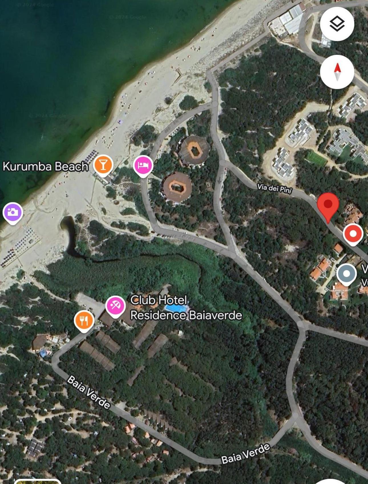 Magnifique Villa Neuve En Bord De Mer ساساري المظهر الخارجي الصورة